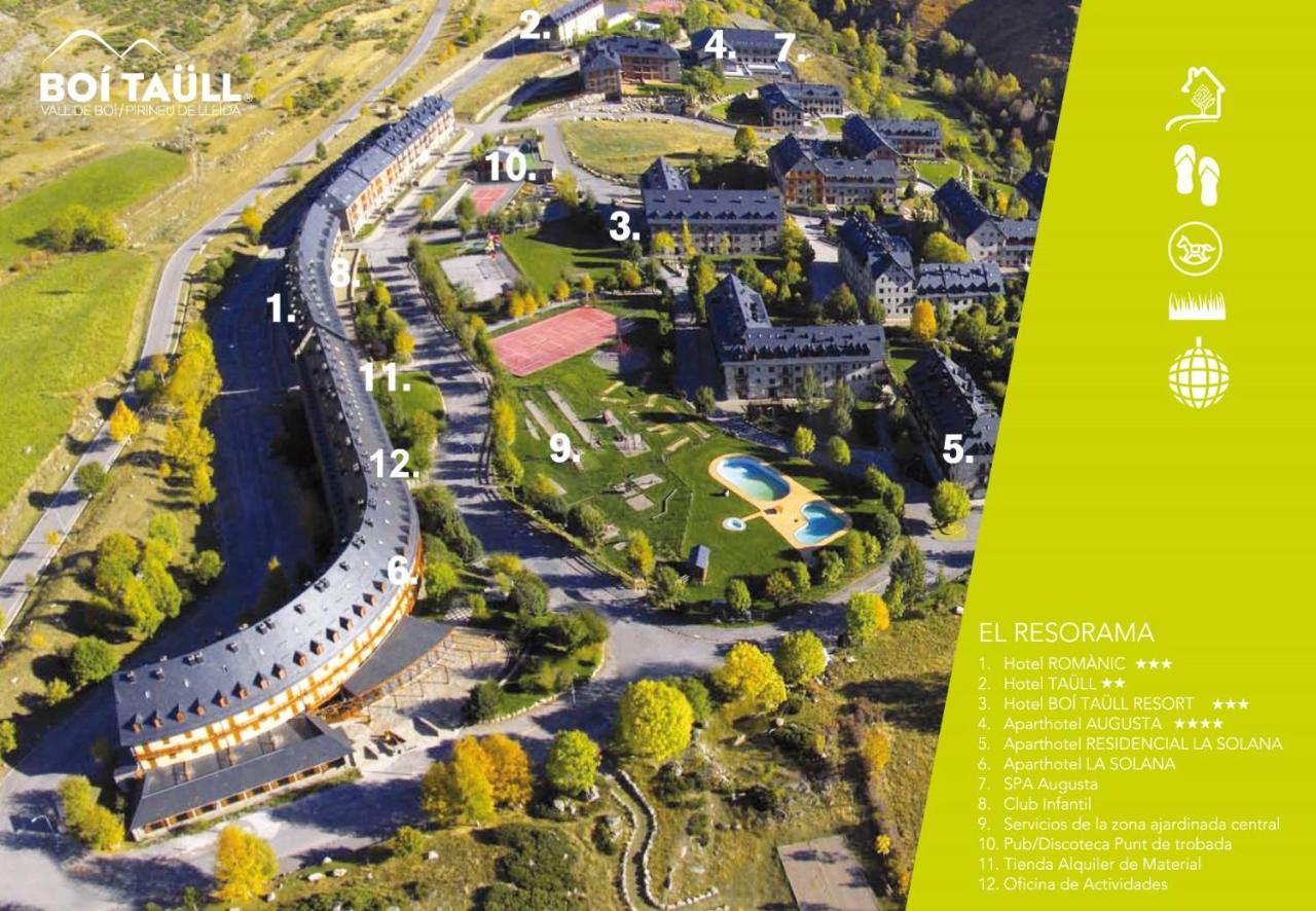 Hotel Residencial La Solana Vall de Boí Exteriér fotografie